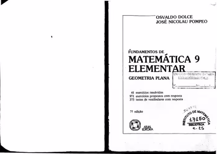 خرید و دانلود نسخه کامل کتاب Fundamentos de Matematica Elementar 9: Geometria Plana