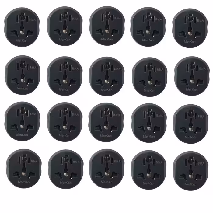 تبدیل 3 به 2 دیواری مرکان کد 3 بسته 20 عددی | کالا مکس