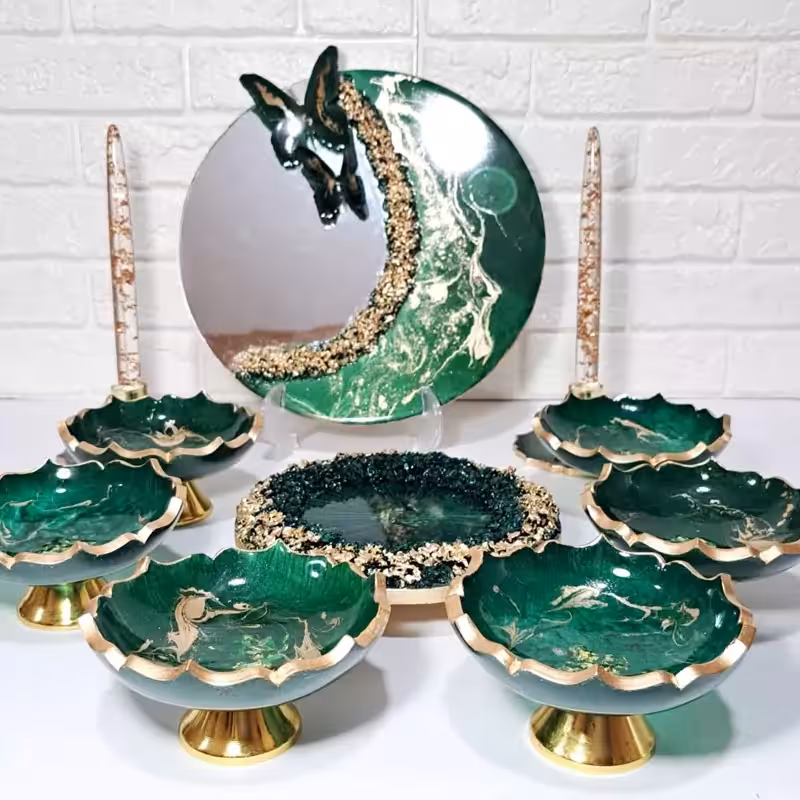 هفت سین کهکشانی سبز رزینی