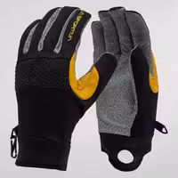 قیمت و خرید دستکش کوهنوردی مشکی، زرد لسپورتیوا مدل Supercouloir Tech Gloves اورجینال