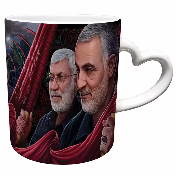 خرید ماگ-لیوان  دسته ساده  سردار سلیمانی کد 43