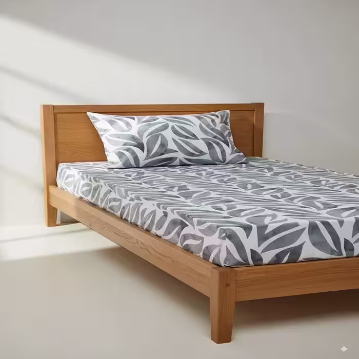 نیم ست ملحفه خوشخواب یکنفره 90 دوتکه کد B210 - چُرت کالا