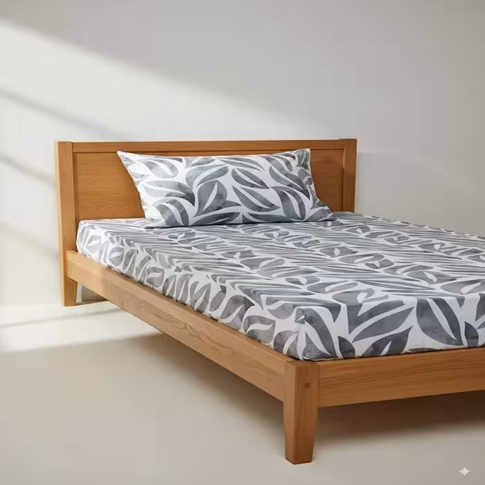 نیم ست ملحفه خوشخواب یکنفره 90 دوتکه کد B210 - چُرت کالا