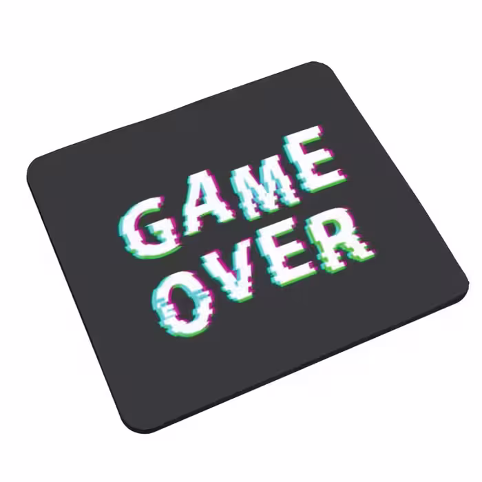 پد موس - پد ماوس  طرح game over مدل MOU403