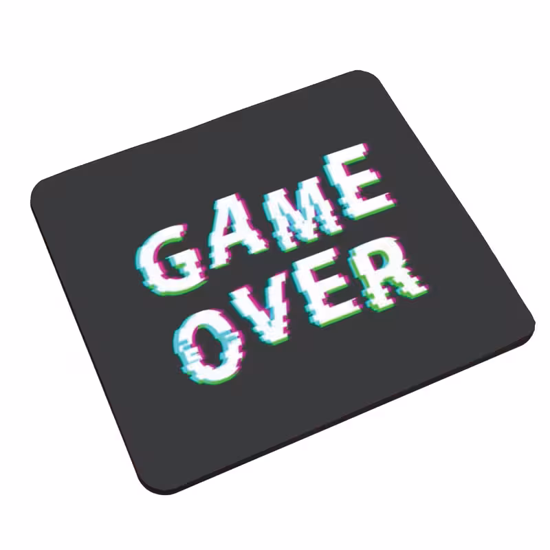 پد موس - پد ماوس طرح game over مدل MOU403