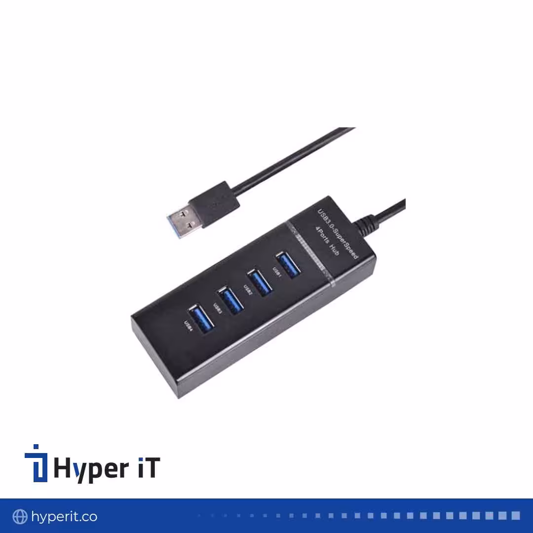 هاب 1.2 متری 4 پورت USB3