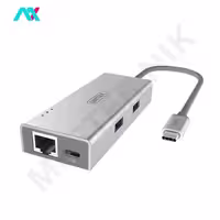 مبدل USB-C به LAN /USB3 یونیتک مدل Y-9106
