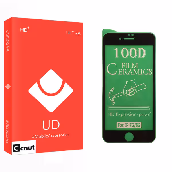 محافظ صفحه نمایش سرامیکی کوکونات مدل UD Glass مناسب برای گوشی موبایل اپل iPhone 7