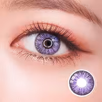 لنز چشم فصلی هرا شماره Violet 2 رنگ بنفش دورمشکی Violet 2