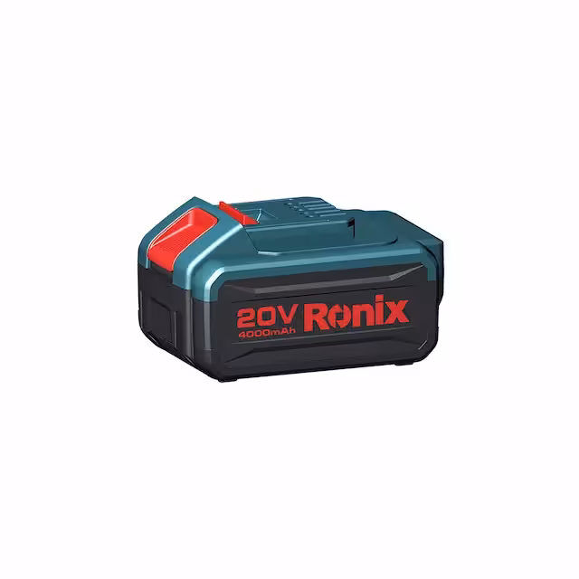 باتری لیتیوم 20 ولت 4 آمپر ساعت رونیکس مدل 8991 (سری براشلس)