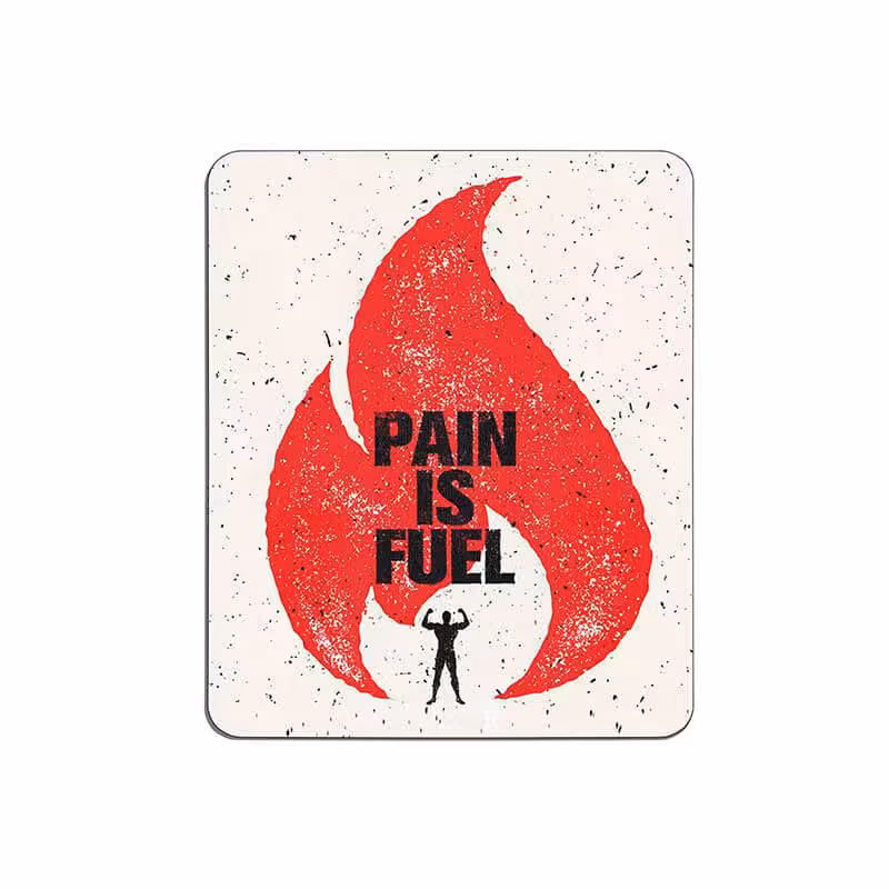 خرید و قیمت ماوس پد طرح سوخت قرمز کد 3133