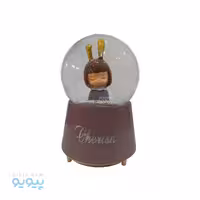 گوی موزیکال پمپی طرح دختر سنجاقکی