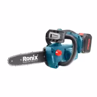 اره زنجیری شارژی رونیکس 25 سانتی متر براش لس مدل 8651 ا Ronix Cordless Mini Chainsaw 8651