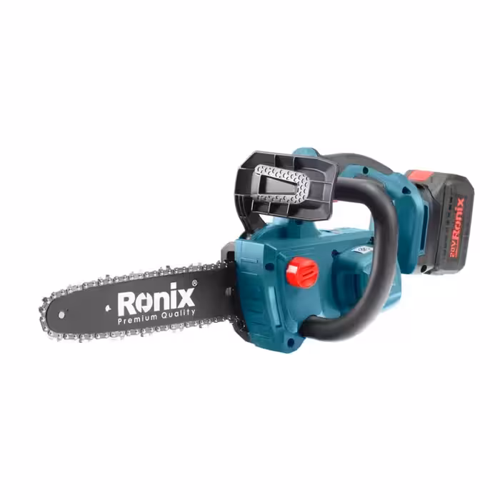 اره زنجیری شارژی رونیکس 25 سانتی متر براش لس مدل 8651 ا Ronix Cordless Mini Chainsaw 8651