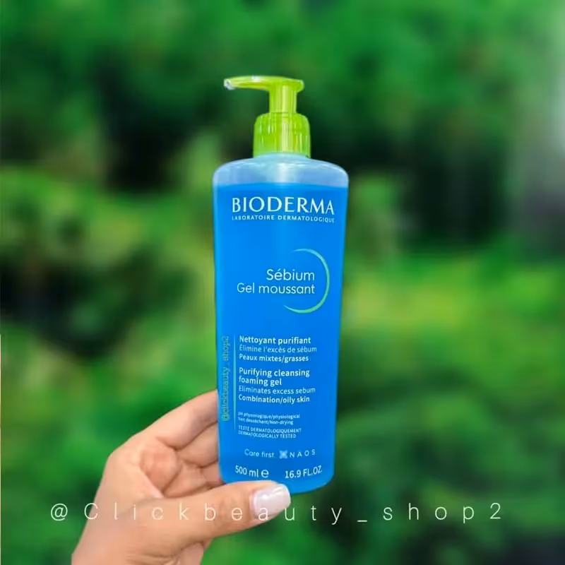 ژل شستشوی بایودرما اصل با حجم 500 میل | Bioderma Sébium Foaming Gel