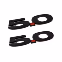 2011-2014 Mustang SVE "Coyote" Style 50 Emblem Kit - مشکی