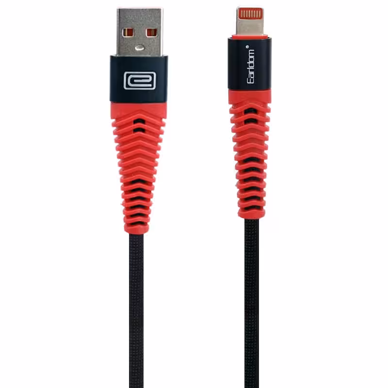 کابل شارژ لایتنینگ ارلدام مدل EC-060i اورجینال