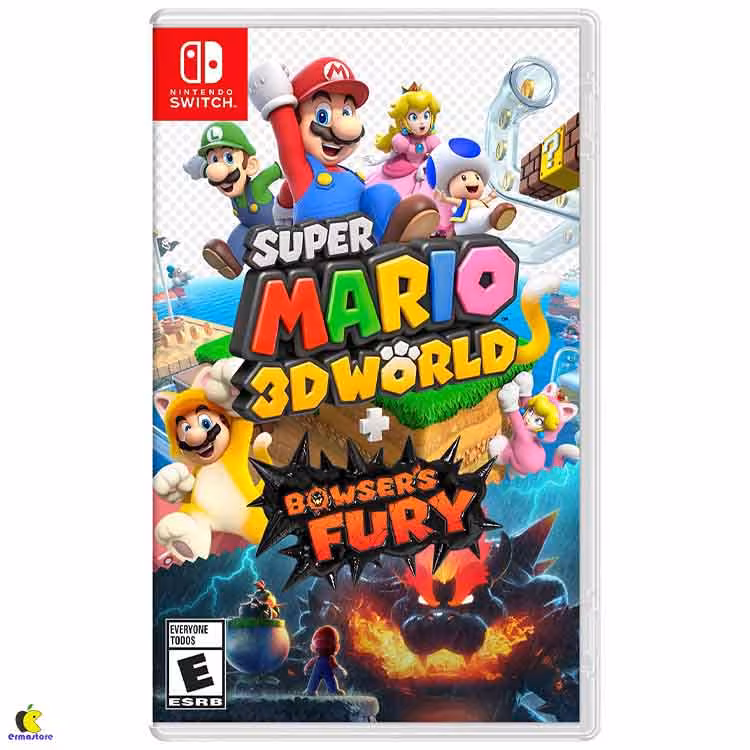 خرید بازی Super Mario 3D Worldبا بازی Bowsers - Fury مخصوص نینتندو سوییچ
