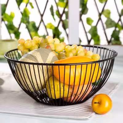 سبد میوه فلزی متوسط