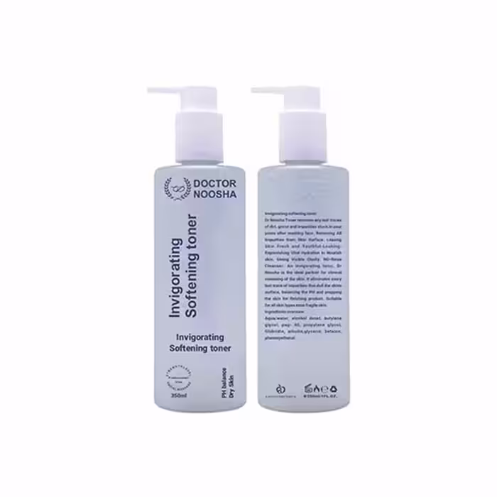 تونر اکتیوپلاس دکتر نوشا پوست خشک و حساس dr noosha invigorating softening toner