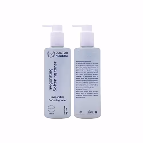 تونر اکتیوپلاس دکتر نوشا پوست خشک و حساس dr noosha invigorating softening toner