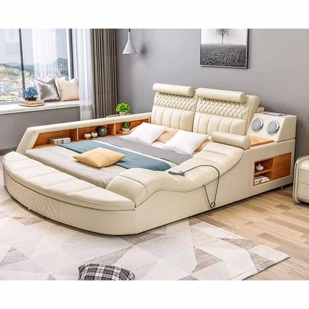 تخت خواب آپشنال  مدل لیزا سایز 120 در 200 سانتیمتر