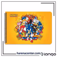 دفتر نقاشی سونیک برند لانگو