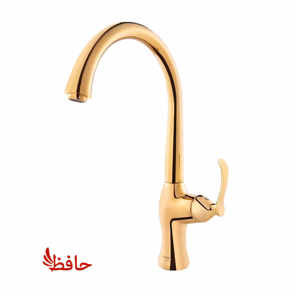 شیر ظرفشویی شودر مدل کلاسیک طلایی