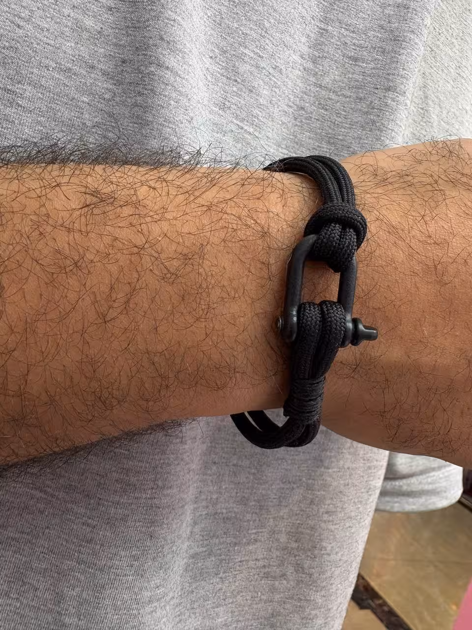 دستبند برزنتی قفل ملوانی پیچی