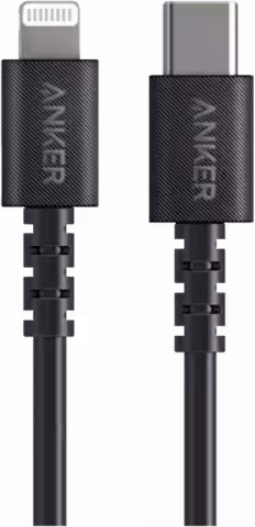 کابل شارژ 90 سانتی متری Type-C به Lightning انکر مدل PowerLine Select A8612H11