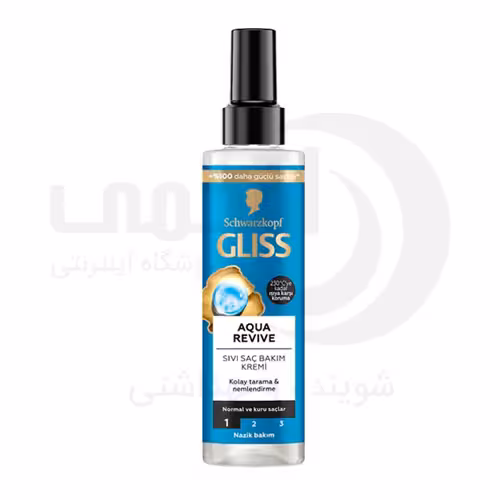 اسپری مو دو فاز گلیس مدل Aqua Revive