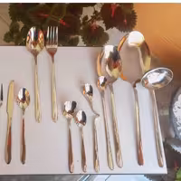 سرویس قاشق 144 پارچه  یونیک 24 نفره مدل دونا