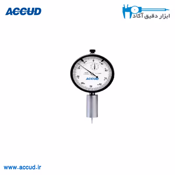 عمق سنج ساعتی 10-0 میلی متر Accud (آکاد) مدل 295-010-12