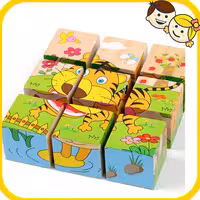 پازل مکعبی 9 قطعه