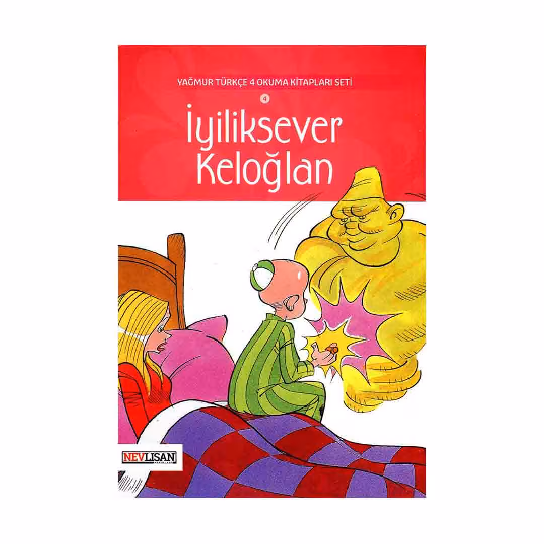 داستان ترکی استانبولی Yagmur Turkce 4 Iyiliksever Keloglan نوشته Tuncay Ozturk