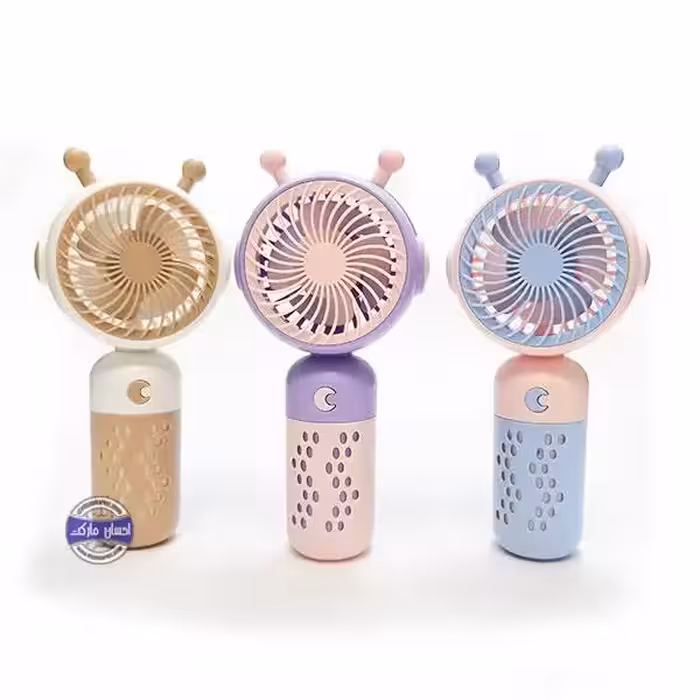 مینی فن خرگوشی چراغ دار شارژی