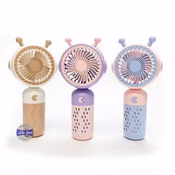 مینی فن خرگوشی چراغ دار شارژی