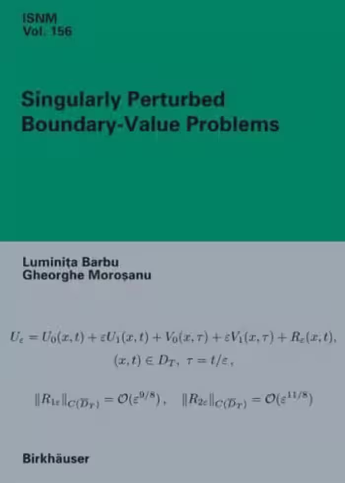 خرید و دانلود نسخه کامل کتاب Singularly Pertrubed Boundary-Value Problems