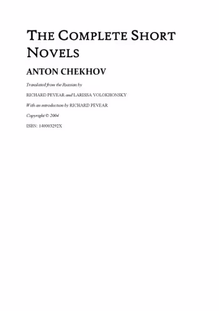 خرید و دانلود نسخه کامل کتاب The Complete Short Novels (Everyman's Library, #277)
