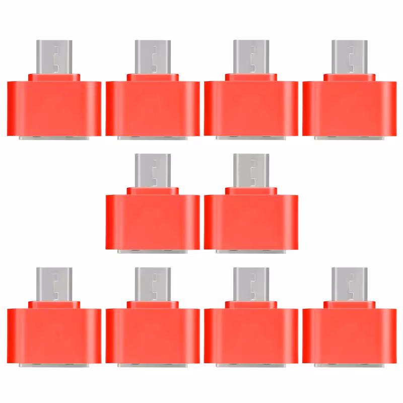 مبدل OTG microUSB مدل DST-O10 بسته 10 عددی