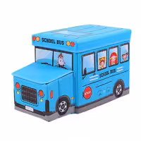 باکس لباس و اسباب بازی طرح اتوبوس