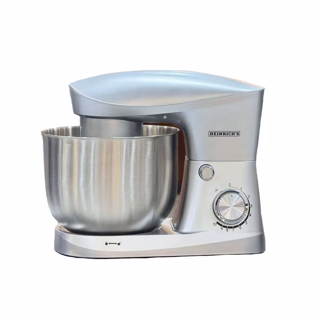 همزن کاسه دار 6 لیتری هنریچ مدل KM8077 رنگ سیلور
