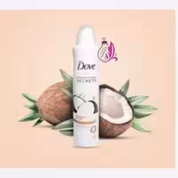 اسپری بدن داو نارگیل و یاسمن زنانه اصل حجم 250 میل