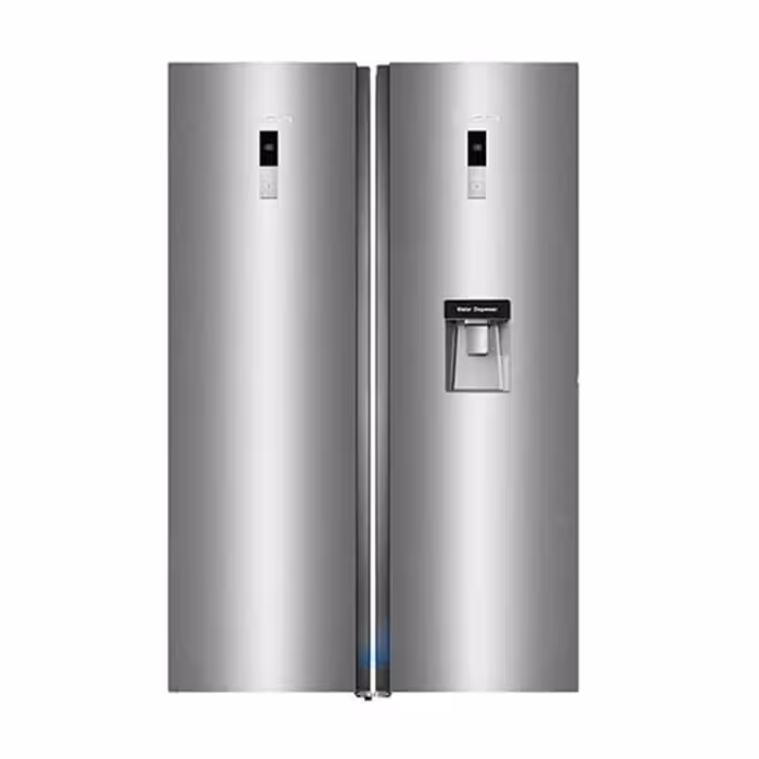 یخچال فریزر دوقلو ایکس ویژن مدل KTR630/KTF630 رنگ سیلور