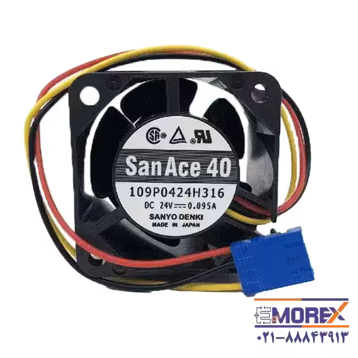 فن خنک کننده سان ایس 40 | SAN ACE 40 مدل 109P0424H316