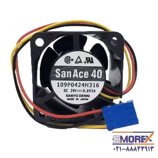 فن خنک کننده سان ایس 40 | SAN ACE 40 مدل 109P0424H316