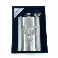 قمقمه جیبی تک استیل طرح عقرب کدa 510090