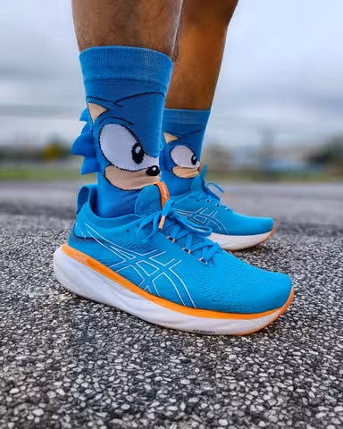 کتونی مردانه وارداتی ویتنامی اسیکس نیمباس25 سایز 40 تا 45