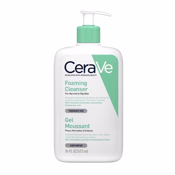 فوم شستشوی سراوی Cerave پوست نرمال تا خشک 473 میلی لیتر