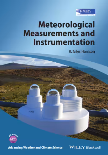 خرید و دانلود نسخه کامل کتاب Meteorological Measurements and Instrumentation